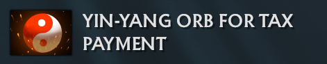 Yin-Yang Orb For Tax Payment